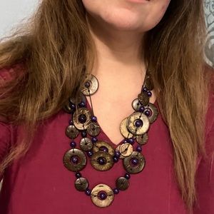 Paparazzi necklace and earrings set